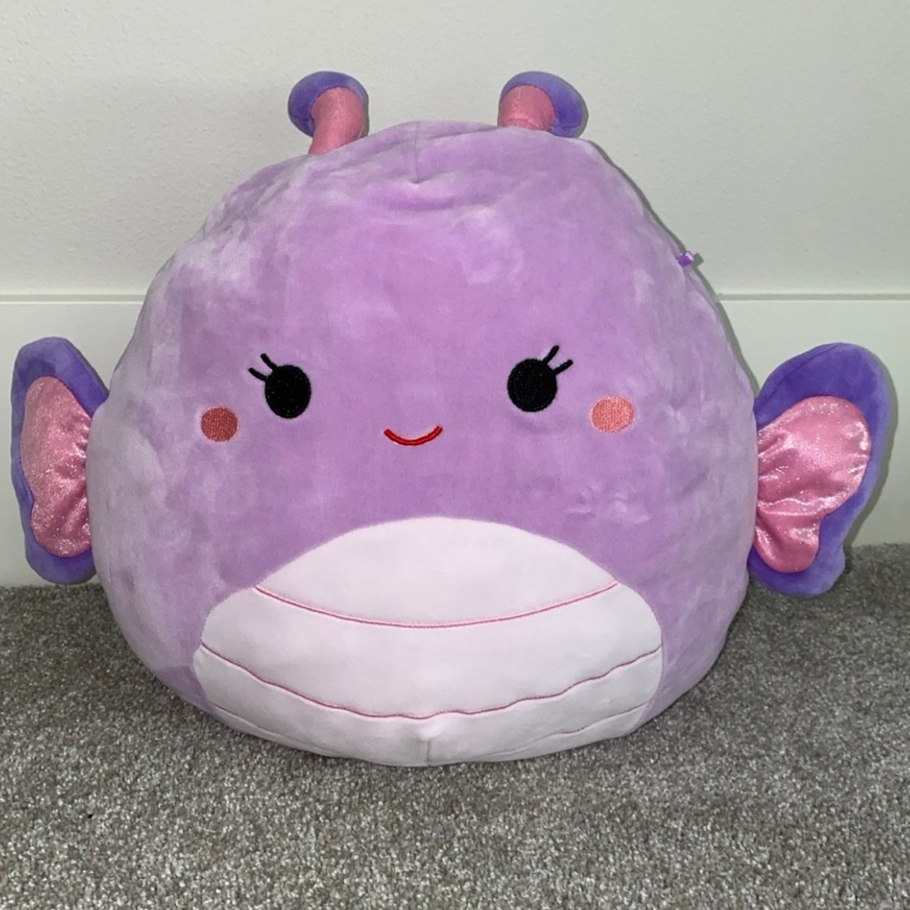 SQUISHMALLOW BRENDA THE‎ BUTTERFLY 12" INCH PLUSH STUFFED ANIMAL